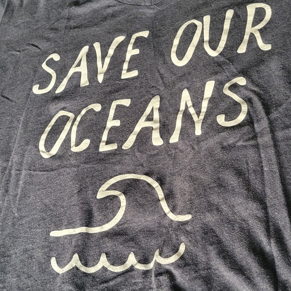 Women's Save Our Oceans graphic tee shirt 3XL novelty summer - Picture 2 of 3